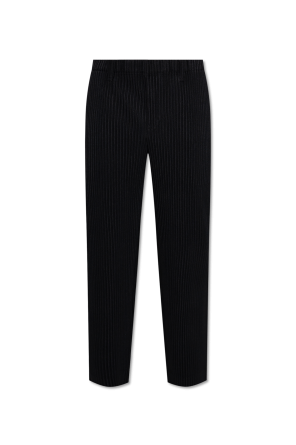 HOMME PLISSE ISSEY MIYAKE｜TRAINING PANTS (HP49JF451-11) Black Pleated Trousers Homme Plissé Issey Miyake - Vitkac Canada